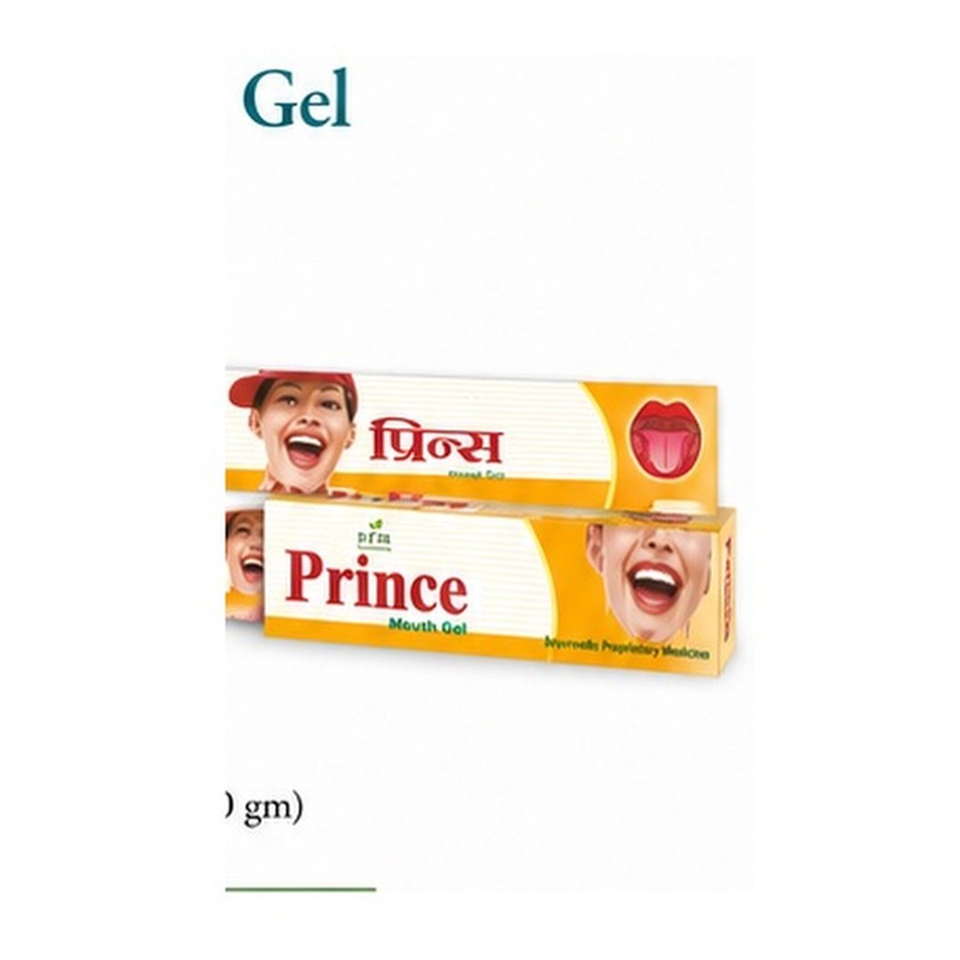 Prince Mouth Gel Soothes. Protects. Freshens.