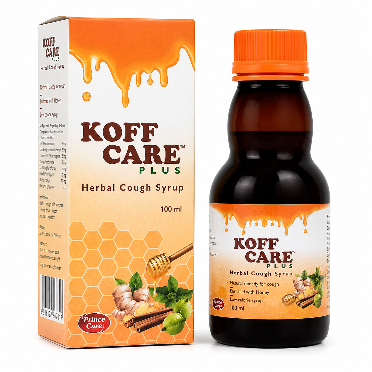 Koff Care Plus Herbal Cough Syrup 100ml