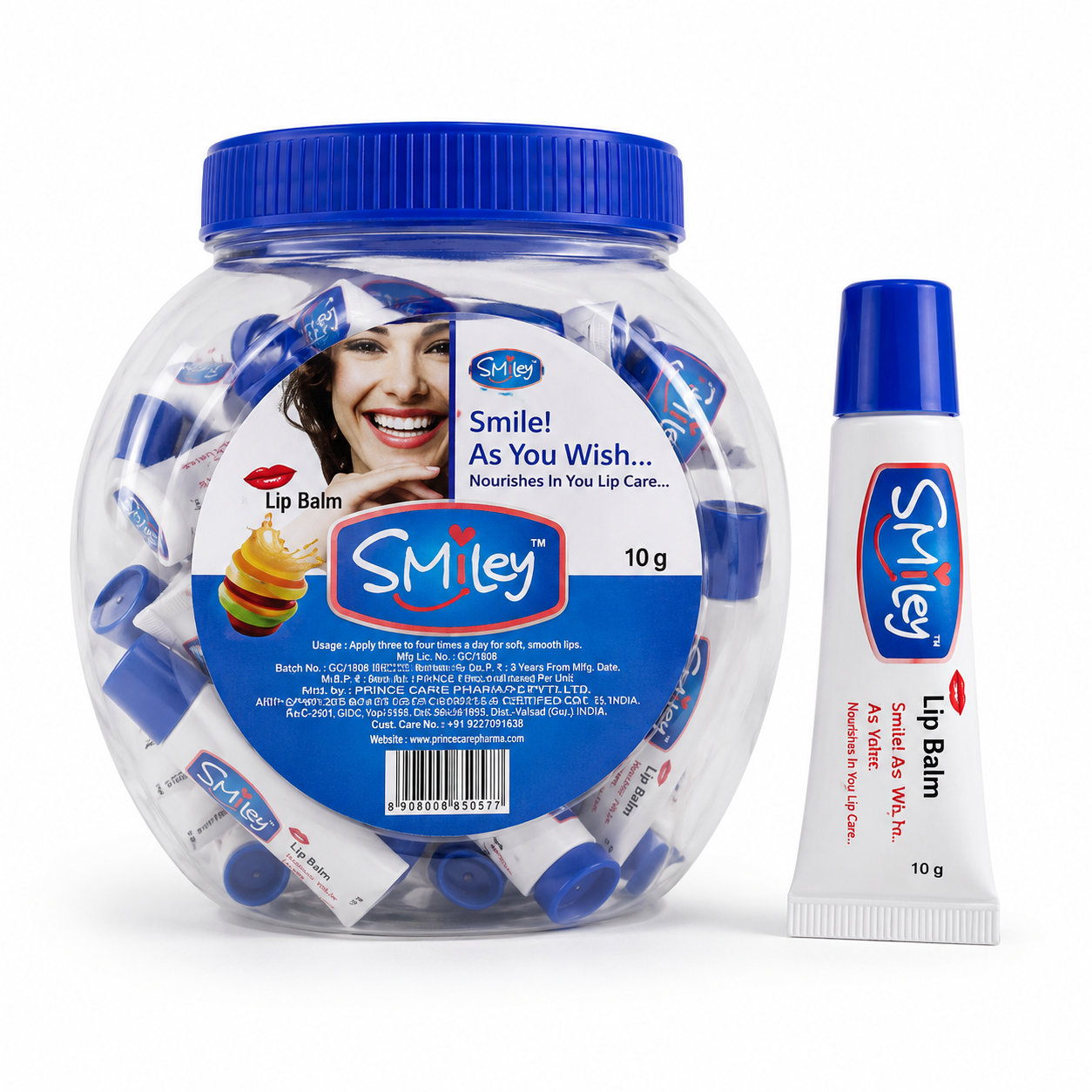 Smiley Lip Balm