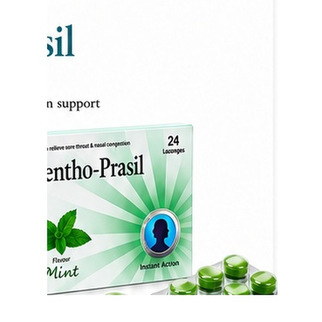 Mentho-Prasil Mint Lozenges